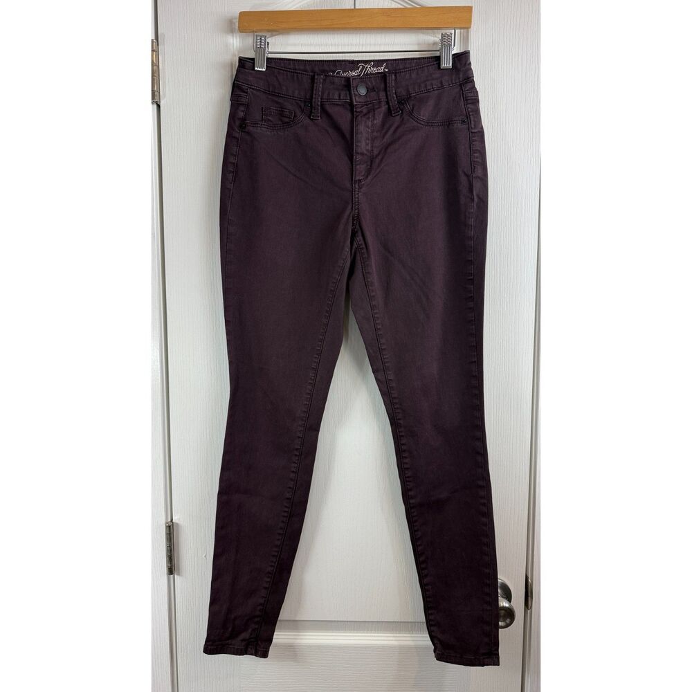 Universal Thread Women's High Rise Jegging Jeans Dark Purple Size 2 / 26 R